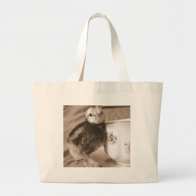 Are You Looking At Me? Large Tote Bag (Front)