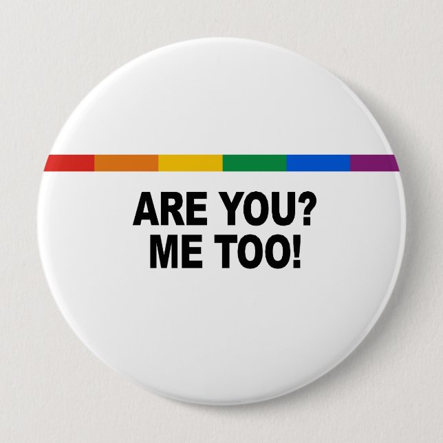 Are you - Me too Button (Front)