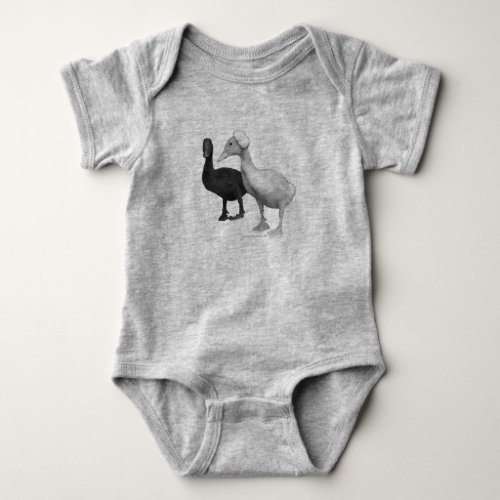 Are You My Mommy Ivy and Violet Ducklings  Baby Bodysuit