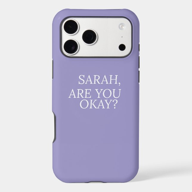 Are You Okay? Case-Mate iPhone Case (Back)