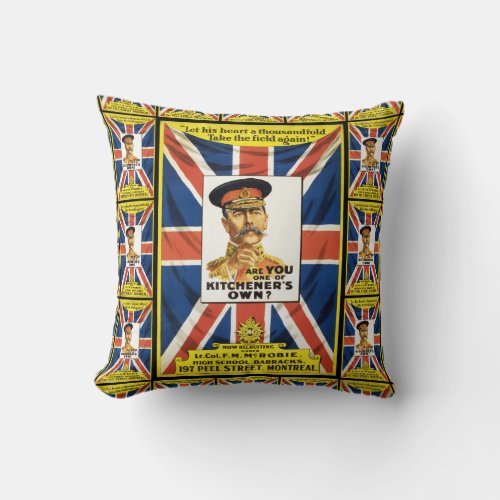 Are You One of Kitcheners Own Throw Pillow