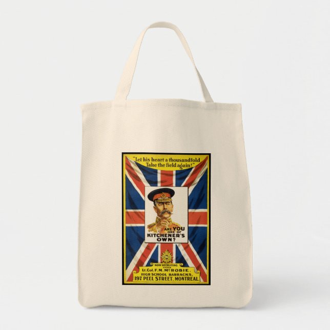 Are You One of Kitchener's Own? Tote Bag (Front)