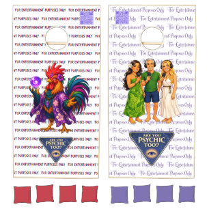 Are You Psychic Too Cornhole Set