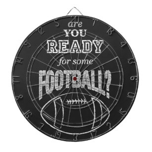are you ready for some football? dart board