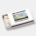 Are You Ready For The Next Haboob? Dust Storm Matchboxes