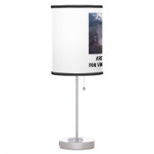 Are You Ready For Volcanic Winter? Volcanology Table Lamp (Left)