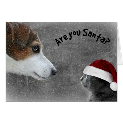 Are You Santa Card