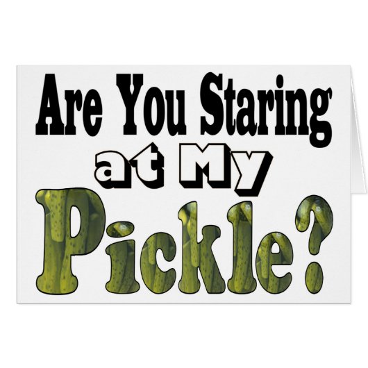 Are You Staring? Cards (Front Horizontal)