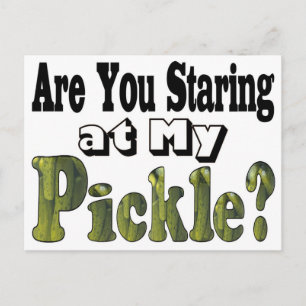 Are You Staring? Postcard