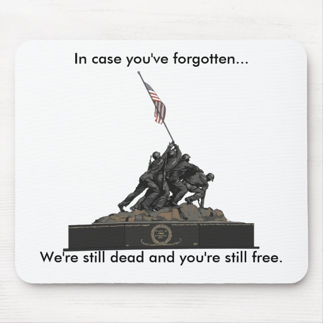Are You Still Free? Mouse Pad (Front)