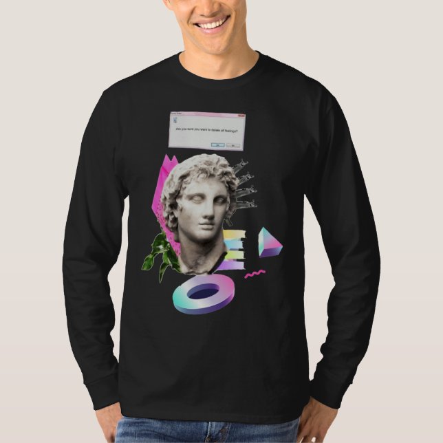 Are you sure you want to delete all feelings glitc T-Shirt (Front)