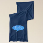 Are you talking to me scarf<br><div class="desc">Funny and provocative design. "Are you talking to me?"</div>