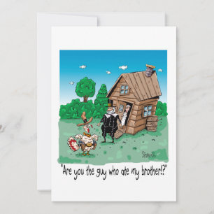 ARE YOU THE GUY WHO ATE MY BOTHER? HOLIDAY CARD