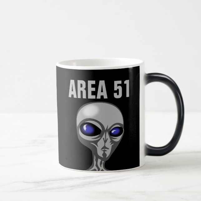 Area 51, Alien Coffee Mug (Right)