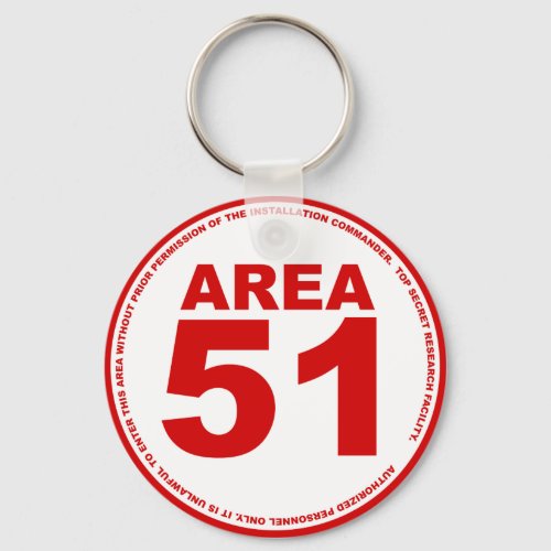 Area 51 Keychain