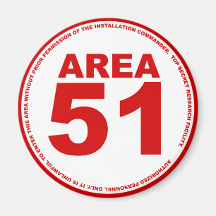Area 51 Magnet