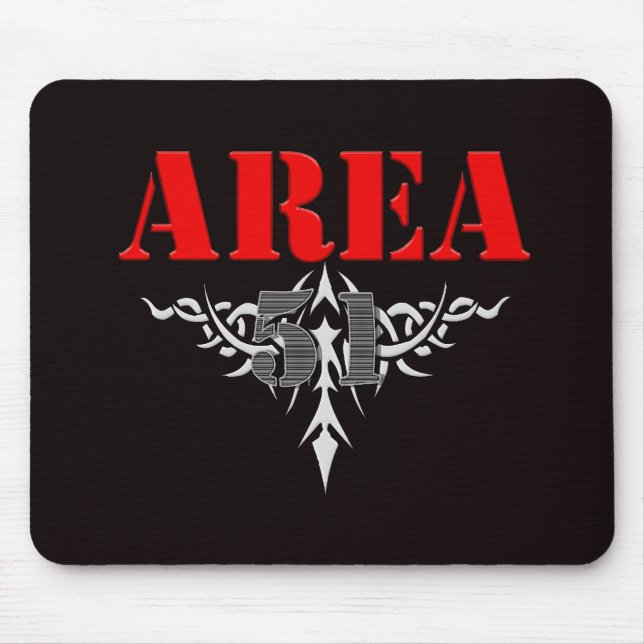 AREA 51 MOUSE PAD (Front)