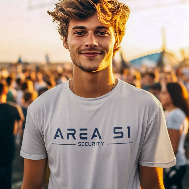 Area 51 Security Alien Extraterrestrial UFO T-Shir T-Shirt (Creator Uploaded)