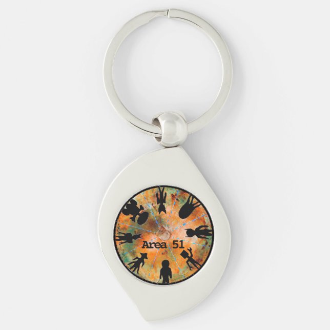 Area 51 Site Keychain (Front)