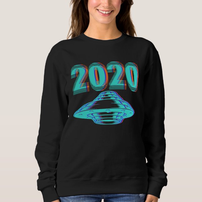 Area 51 UFO Alien Abduction OFF WORLD FBI 2020  Hu Sweatshirt (Front)