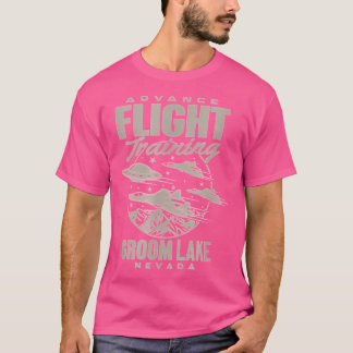 Area 51 Ufo Groom Lake Advance Flight Training T S T-Shirt