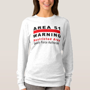 Area 51 Warning T-Shirt