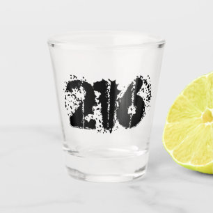 Area Code 216 (Cleveland) Shot Glass