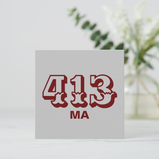 Area Code 413 (Standing Front)