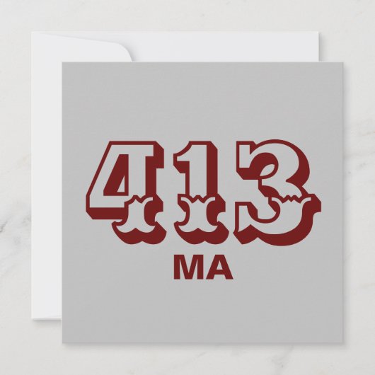 Area Code 413 (Front)