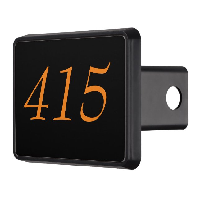 Area Code 415 (San Francisco) Hitch Cover (Left)