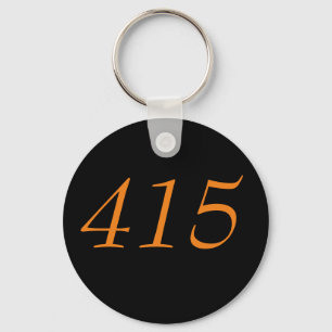Area Code 415 (San Francisco) Keychain