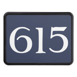 Area Code 615 (Nashville) Hitch Cover