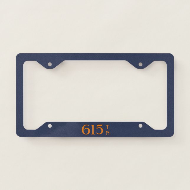 Area Code 615 (Nashville) License Plate Frame (Front)