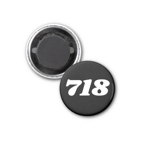 Area Code 718 New York City Magnet