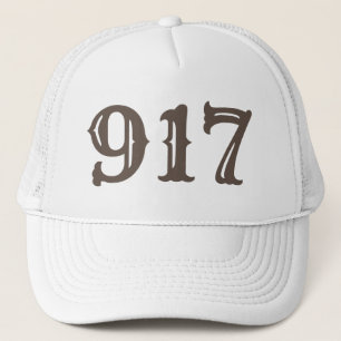 Area Code 917 (New York City) Trucker Hat