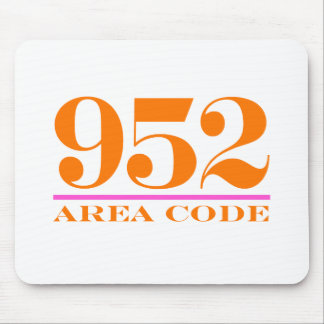 Area Code 952 Mouse Pad