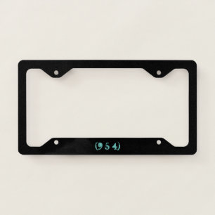 Area Code 954 License Plate Frame