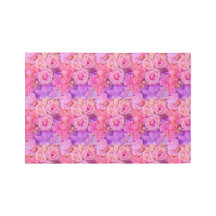 Area, rug, customizable, pink roses