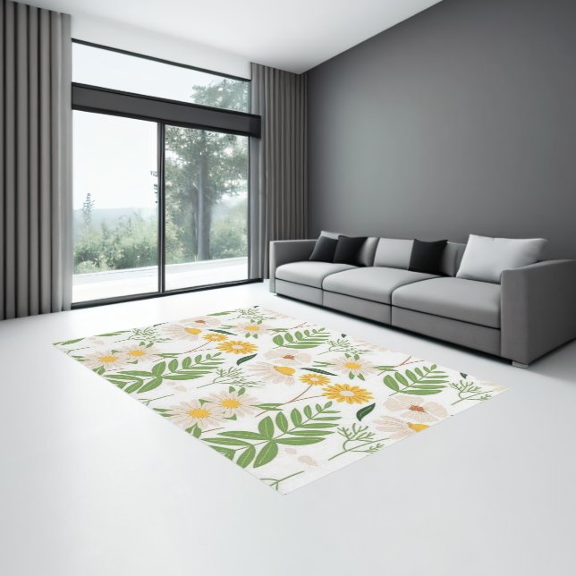 Area Rug, Floral  Rug (Insitu (Indoor 3))