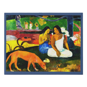 Arearea by Paul Gauguin Faux Canvas Print