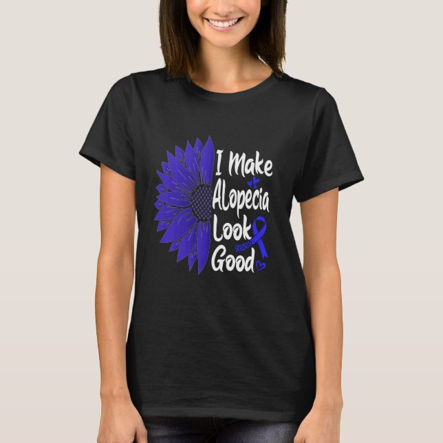 Areata Gift - Hair Loss Awareness T-Shirt (Front)