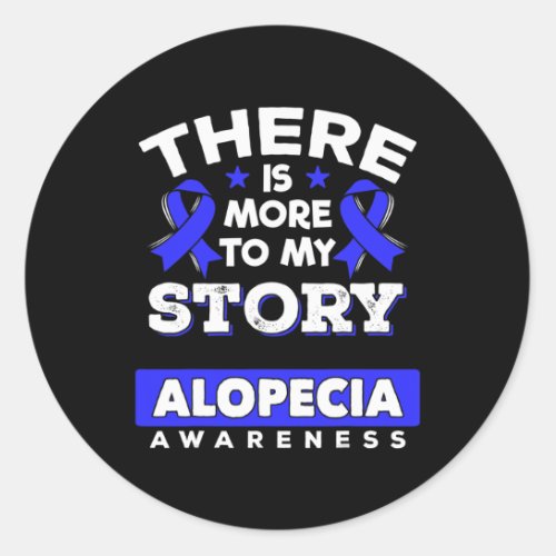 Areata Survivor Blue Awareness Ribbon  Classic Round Sticker