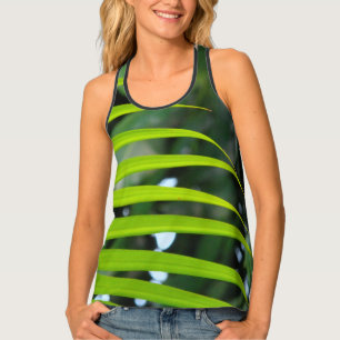 Areca Palm Frond Tank Top