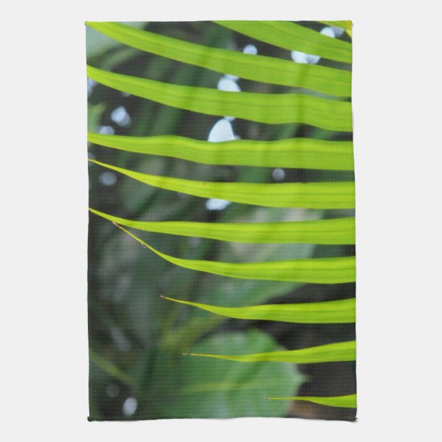 Areca Palm Frond Towel (Vertical)