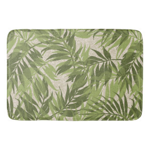 Areca Palms Hawaiian Tropical Vintage Bath Mat