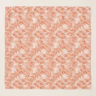 Areca Palms Hawaiian Tropical Vintage Blush Scarf