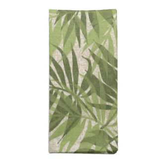 Areca Palms Hawaiian Tropical Vintage Cloth Napkin