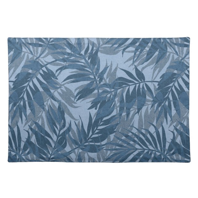 Areca Palms Hawaiian Tropical Vintage Cloth Placemat (Front)