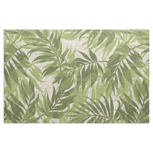 Areca Palms Hawaiian Tropical Vintage Fabric
