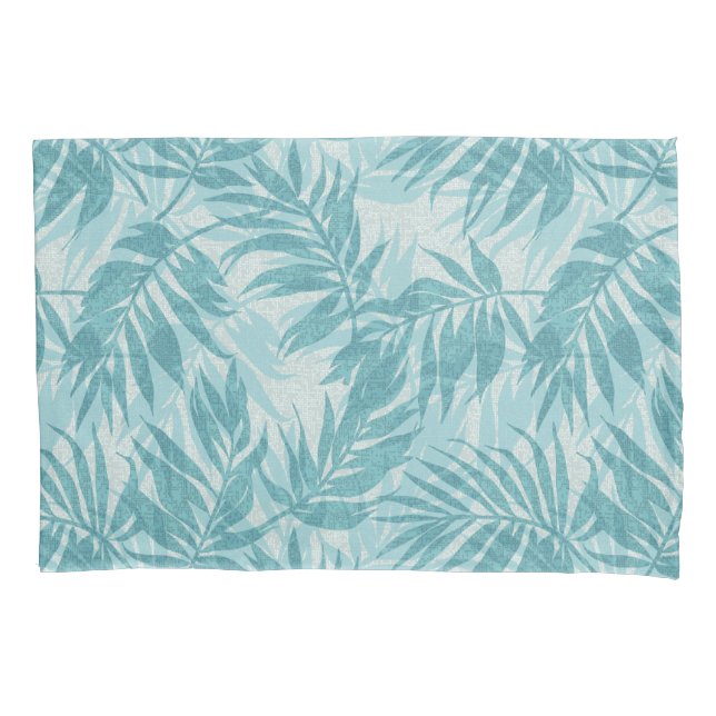Areca Palms Hawaiian Tropical Vintage Pillowcase (Front)